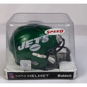 New York Jets Riddell Speed Mini Football Helmet NFL Licensed New in Box